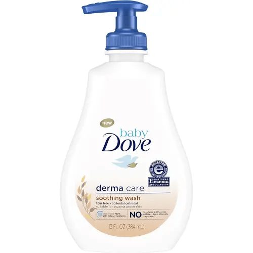 Baby Dove Derma Care Soothing Wash Skin Care with Colloidal Oatmeal Suitable for eczema prone skin 13 oz