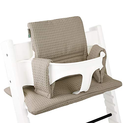 UKJE Cushion for Stokke Tripp Trapp | Soft Cotton, Extra Padded | OEKO-TEX® Cotton | Machine Washable | CPSC Compliant | Soft & Comfortable | Premium Quality, Stylish & Made to Last