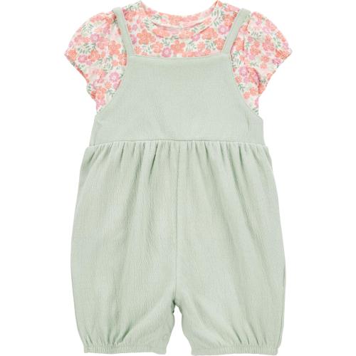 Carter's Child of Mine Baby Girl Romper, 2-Piece, Sizes 0/3-24 Months