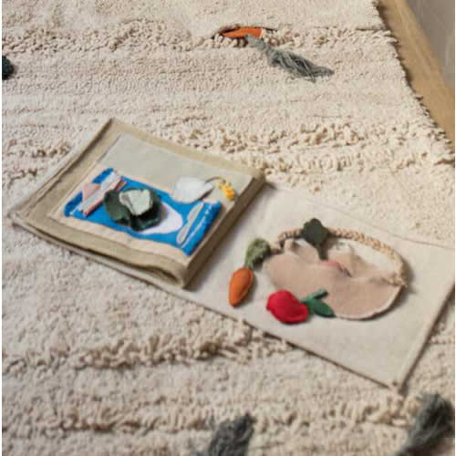 SENSORY BOOK COOL KIDS EAT HEALTHY