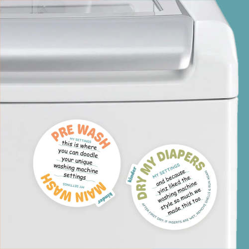 Wash Cycle Indicator Washing Machine Magnet 2.0
