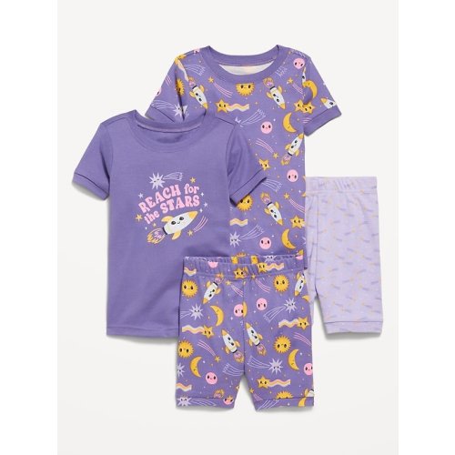 Printed Snug-Fit Pajama Set for Toddler & Baby | Old Navy