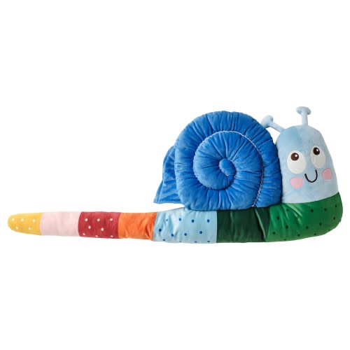BRUMMIG Cushion - snail shaped/multicolor