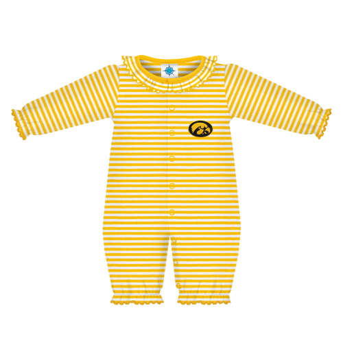 Iowa Hawkeyes Ruffle Stripe Convertible | College Baby