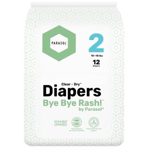 Parasol Clear+dry Natural Disposable Diapers