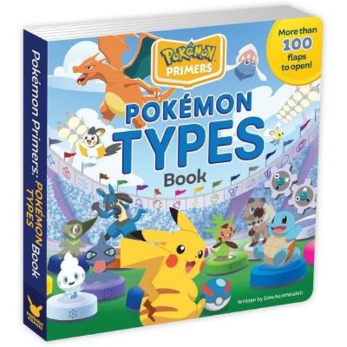 Pokémon Primers: Types Book - By Simcha Whitehill (board Book)