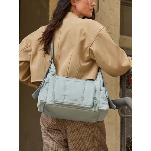 Crossbody Diaper Bag - BLUEBELL