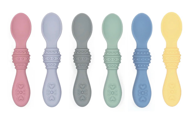 Baby Silicone Spoons | First Stage Infant Spoons