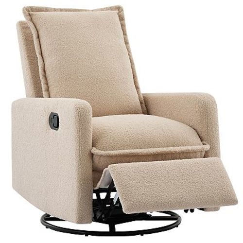 Merax Swivel Rocker Recliner Chair, Glider Rocker Recliner