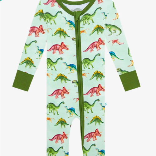 Dinosaur Green Baby Convertible Sleeper | Buddy