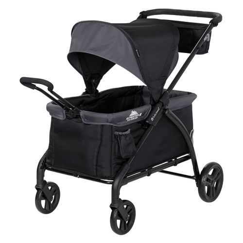 Baby Trend Expedition® LTE 2-in-1 Stroller Wagon, Madrid Black