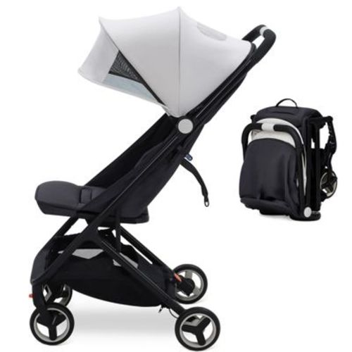 Lightweight Stroller, Compact One Hand Fold Travel Stroller For Airplane Friendly