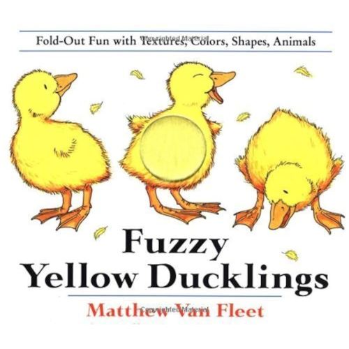 Fuzzy Yellow Ducklings: Fold-out Fun with Textures, Colors, Shapes, Animals by Matthew Van Fleet (1995-09-28)