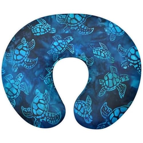 Pillow Cover Breastfeeding Pillow Slipcover for Moms Soft Breathable Knit Fabric Newborn Infant Feeding Pillow Covers for Baby Girl Boy, Sea Turtle