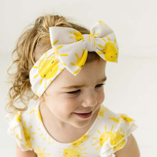 Sunshine Luxe Bow Headband