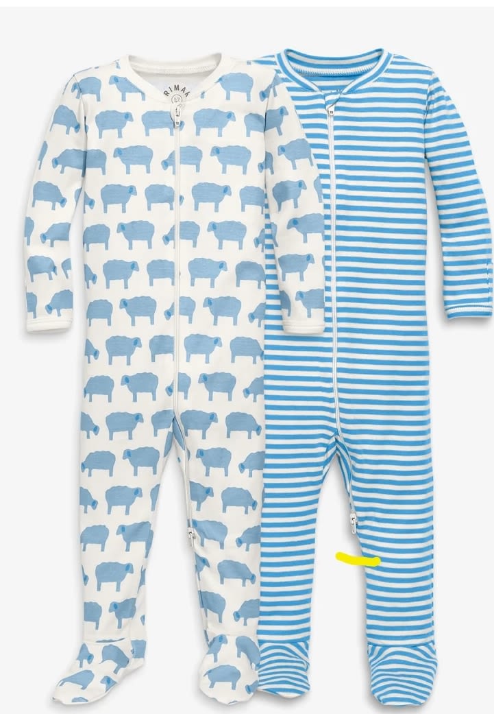 Baby organic zip footie 2-pack gift set | Primary.com
