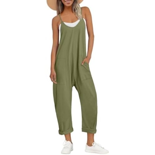 AUTOMET Jumpsuits for Women Casual Summer Outfits Rompers Comfy Beach Vacation Trendy Overalls Jumpers Fashion Clothes 2025