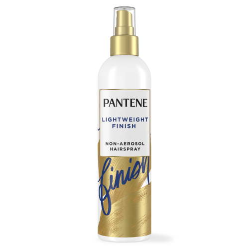 Pantene Hairspray, Non Aerosol, Lightweight Finish, Level 2 Hold, Anti Frizz, Color Safe, 8.5 oz