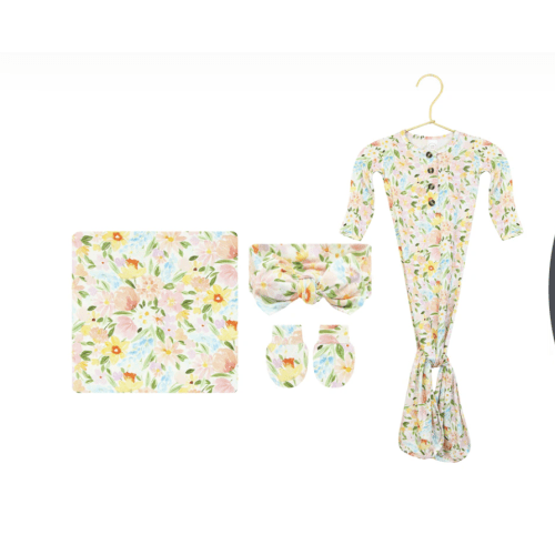Matilda Newborn Gown Bundle– Lou Lou & Company