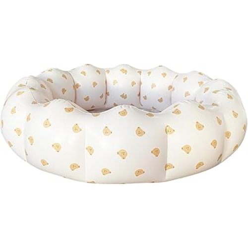 Inflatable Baby Pool, Portable Paddling Baby Swimming Pool for Toddlers Ages 0-3 Years Girls and Boys, Indoor& Outdoor, Garden and Backyard Summer Water Party, 35.4x9.8 in (Bear Head)