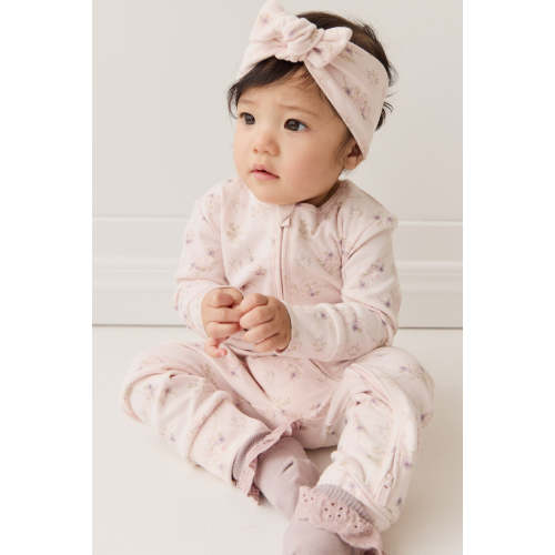 Organic Cotton Frankie Onepiece - Sweet Pea Floral – Jamie Kay USA