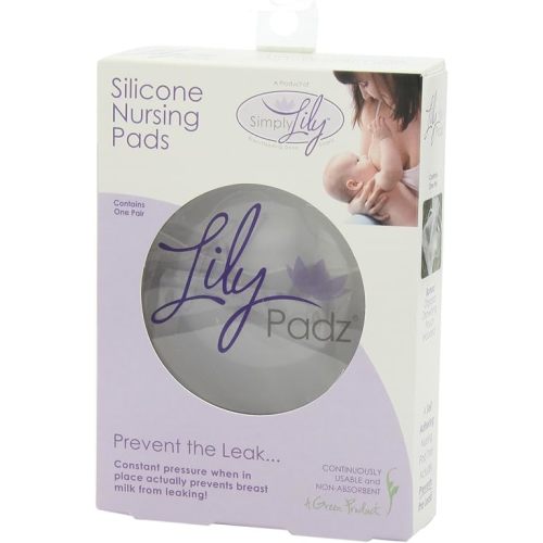 LilyPadz® Reusable Silicone Nursing Pads Single Pair Regular Size