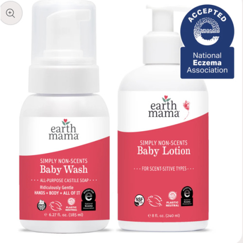 Simply Non-Scents Baby Wash + Lotion Set