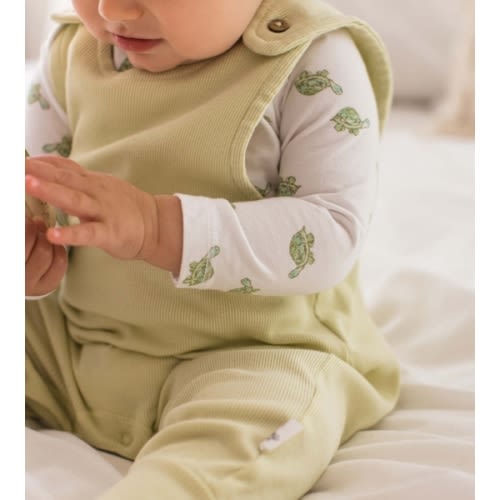 Tortoise Baby Jumpsuit & Bodysuit Set - 6-9 Months