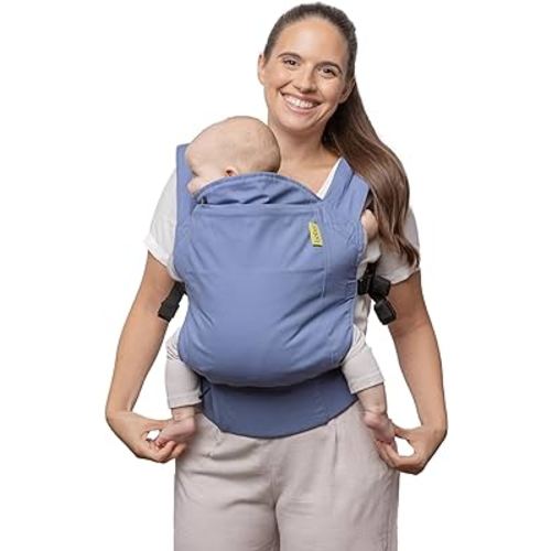 Boba Baby Carrier Classic - Backpack or Front Pack Baby Sling for 7 lb Infants and Toddlers up to 45 pounds (Vintage Navy)