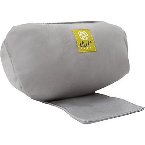 LÍLLÉbaby Ergonomic Washable Infant Pillow for Baby Carrier, Grey