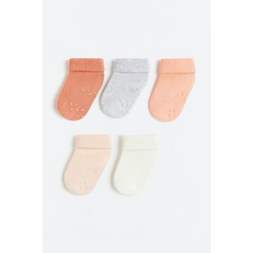 5-pack Non-slip Socks, Coral/light gray melange, Kids | H&M USH&MH&M5-pack Non-slip Socks, Coral/light gray melange, Kids | H&M US5-pack Non-slip Socks, Coral/light gray melange, Kids | H&M US5-pack Non-slip Socks, Coral/light gray melange