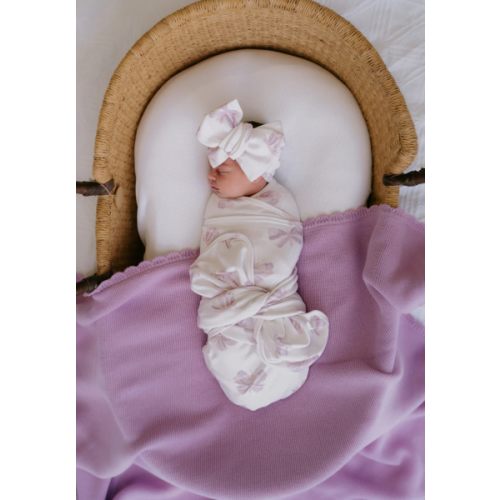 Swaddle Set | Lilac Butterflies – Little and Fern
