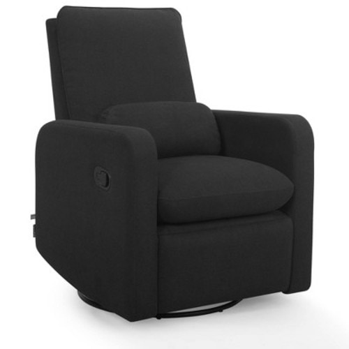 BabyGap by Delta Children Cloud Recliner with LiveSmart Evolve - Sustainable Performance Fabric, Color: Jet Black