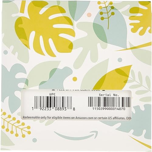 Amazon.com Gift Card in a Reveal (Various Designs)