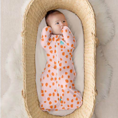 Swaddle Up™ 1.0 TOG Cotton Light Pink Jumbo Animal