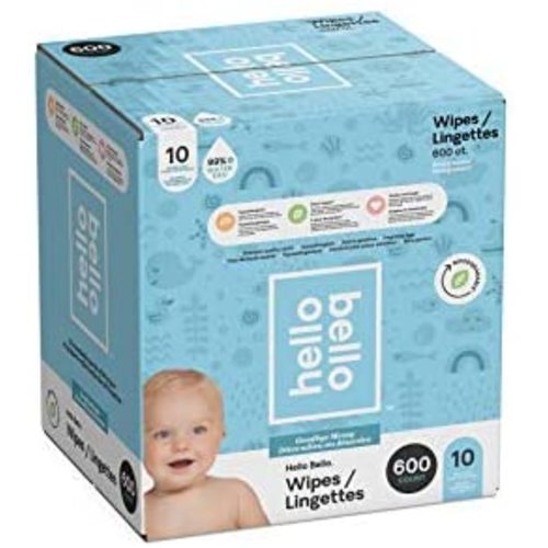 Hello Bello Baby Wipes 600 count