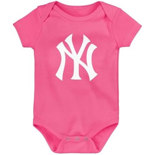 Outerstuff MLB Newborn & Infants 0-24 Months Official Primary Logo Creeper Bodysuit Romper