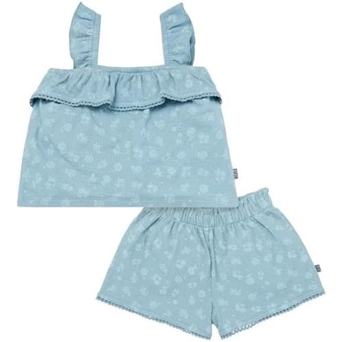 Modern Moments by Gerber baby-girls 2-piece Jersey Top & Short