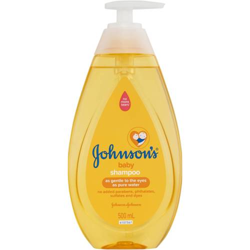 Johnson's Hypoallergenic Gentle Tear Free Cleansing Baby Shampoo 500mL