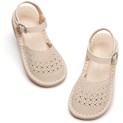 THEE BRON Girls Sandals Toddler Summer Dress Shoes