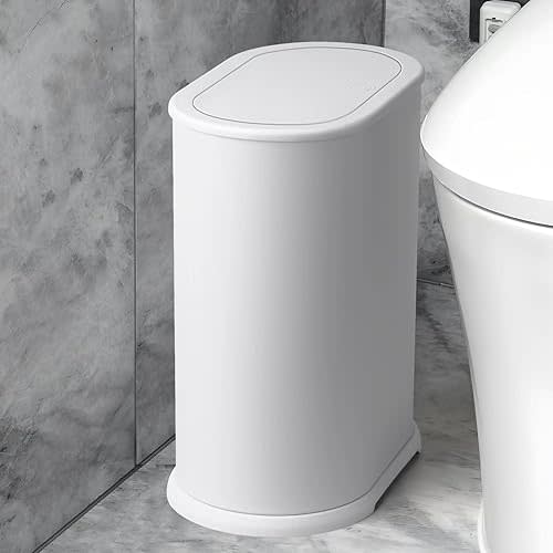 Stainless Steel Trashcan for Nursery (WHITE)