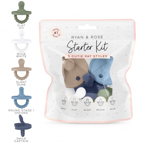 Cutie PAT Kit - Silicone Pacifier & Teether In One
