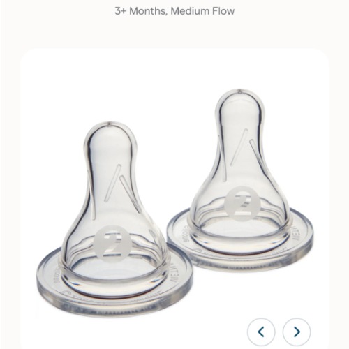 Bond™ Bottle Nipples, 2-Pack stage 2| Munchkin