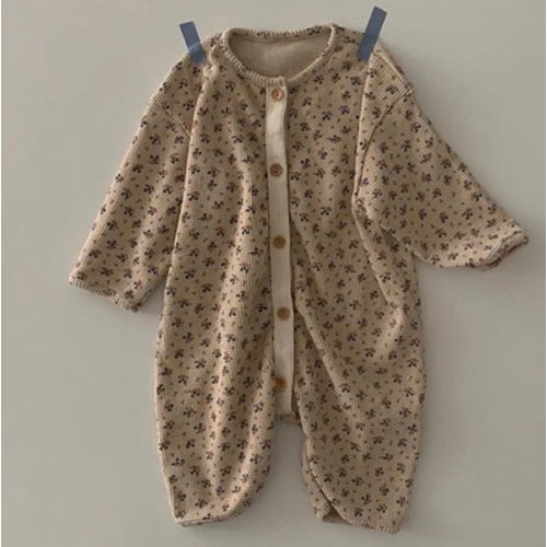 Boho Fall Floral Romper – The Boho Bebe