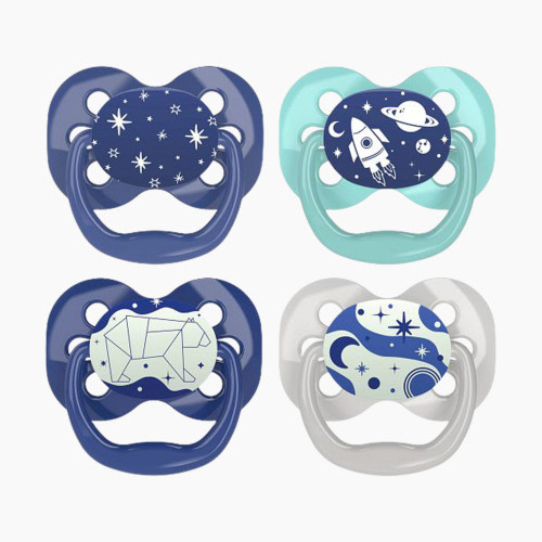 Dr. Brown's Advantage Pacifiers (4-Pack) - Blue, 4