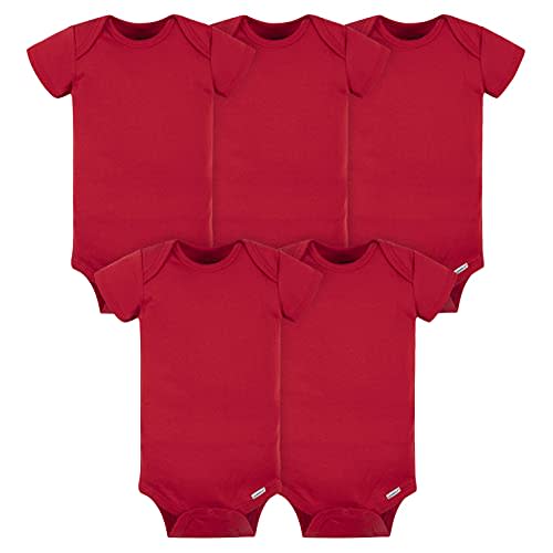 Gerber Baby 5-Pack Solid Onesie Bodysuits