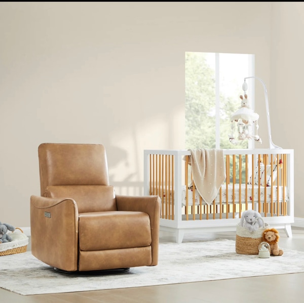 Tracee Power Swivel Nursery Glider Recliner