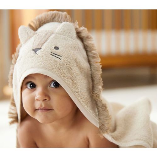Super Soft Animal Baby Hooded Towel & Washcloth Set