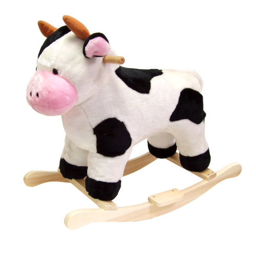 Happy Trails Cow Plush Rocking Animal & Reviews | Wayfair
