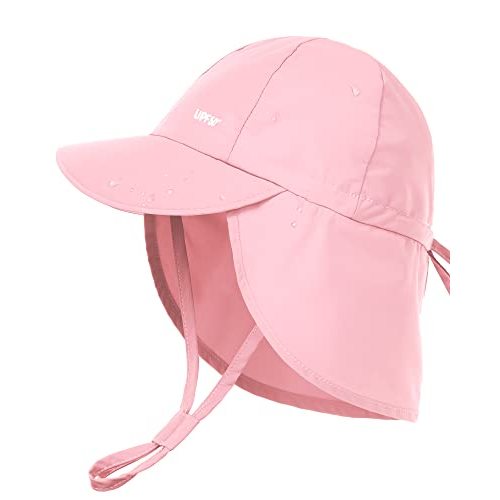FURTALK Baby Sun Hat with Neck Flap UPF 50+ Adjustable Baby Boys Girls Summer Beach Hat for Traveling Swim Hat